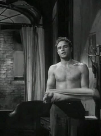 marlon brando shirtless streetcar